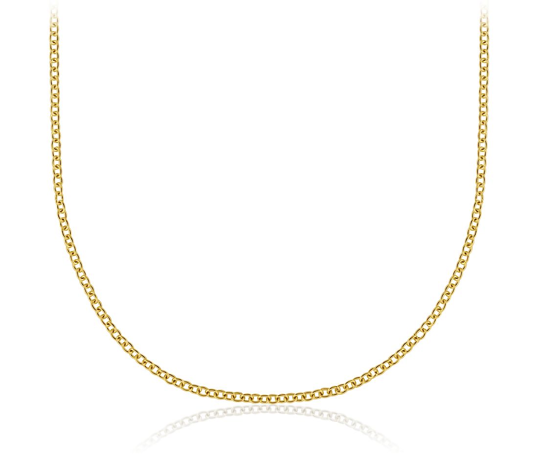 Cable Chain 14K Yellow